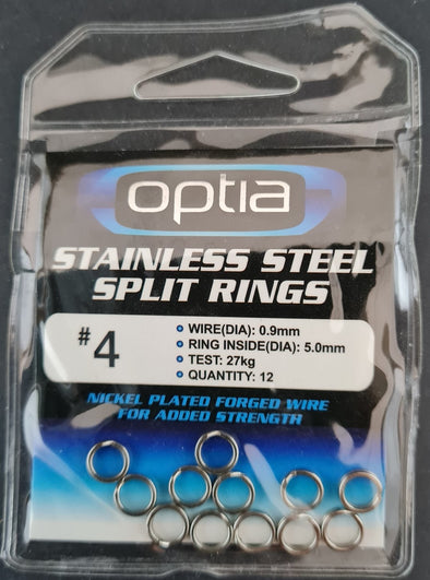 Optia Split Ring Nickel