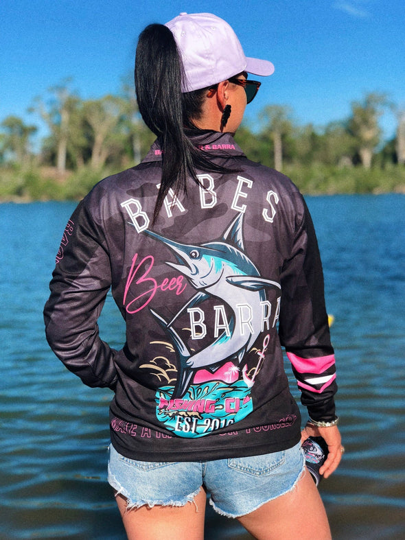 Babes Beer & Barra Retro Jersey