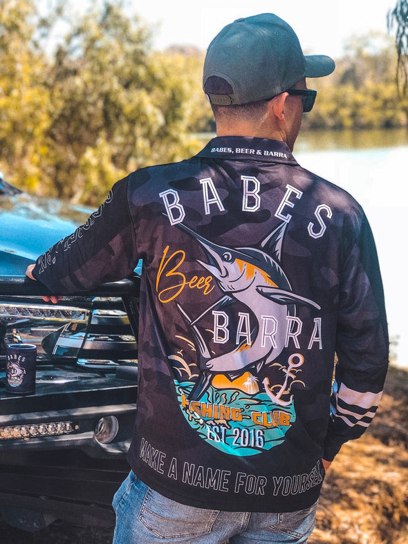 Babes Beer & Barra Retro Jersey