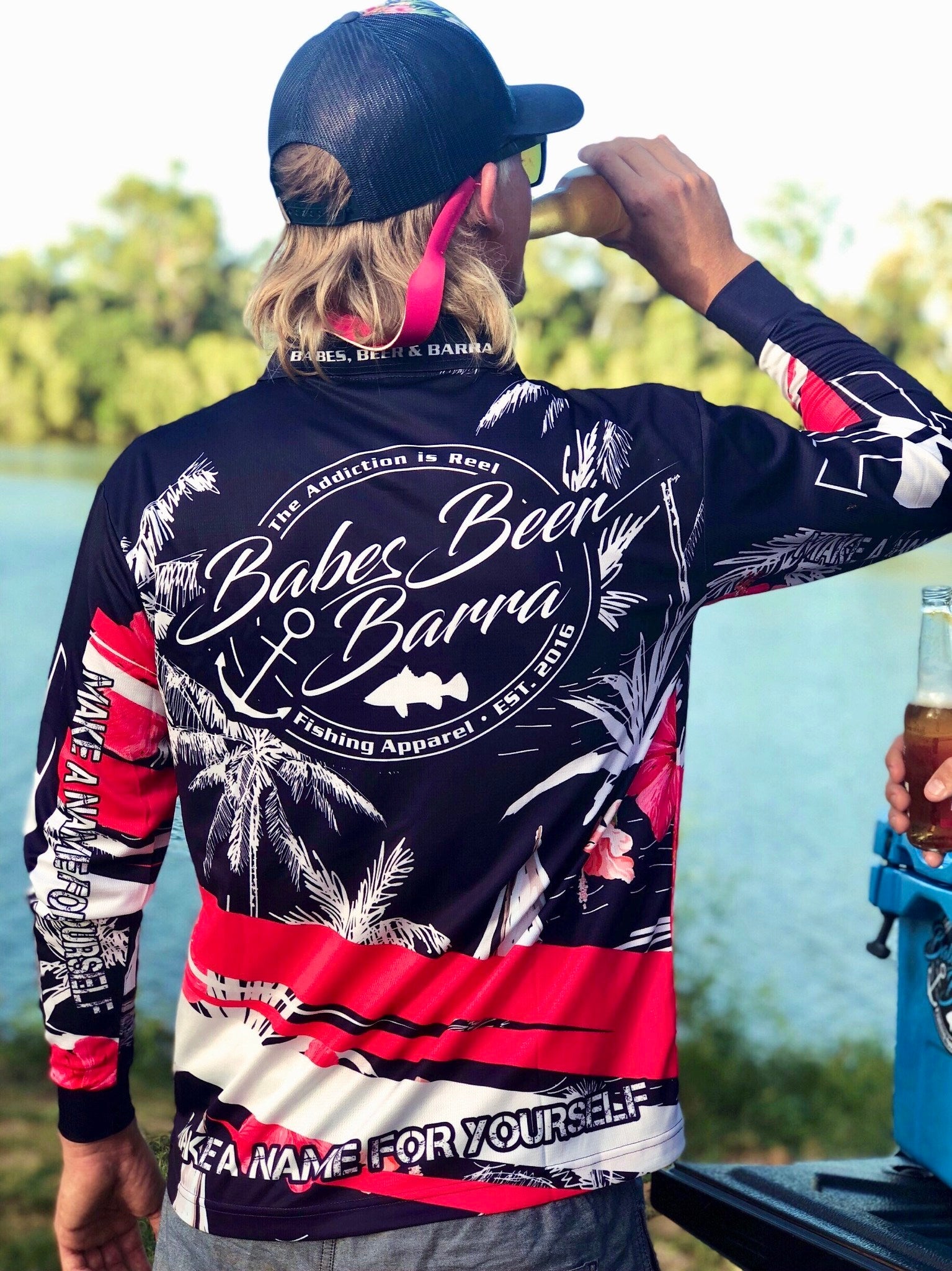 Babes Beer and Barra Apparel