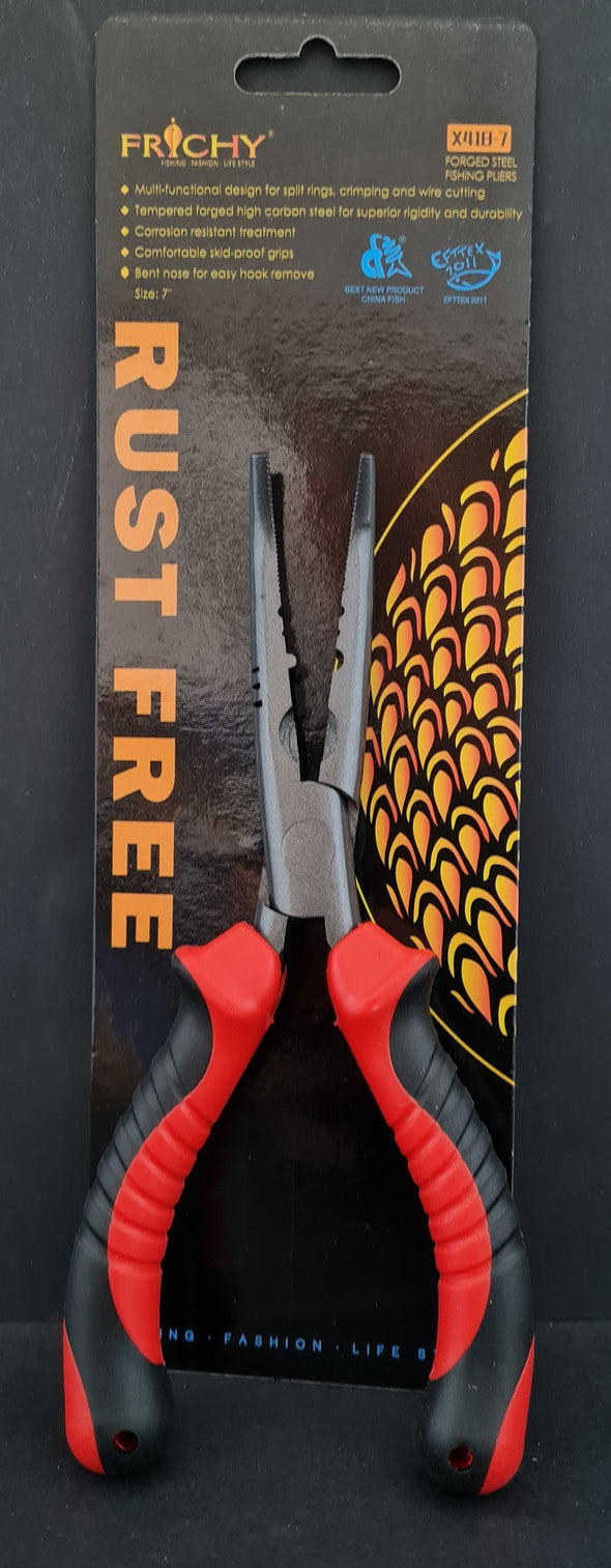Frichy Teflon Pliers Bent Nose X41B-7inch