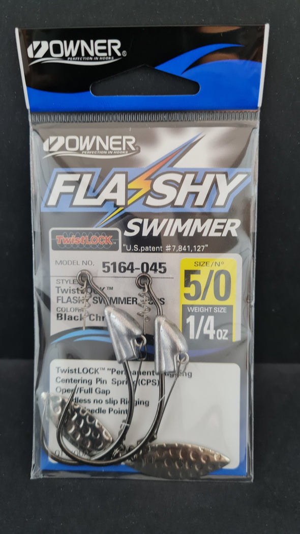 Owner Flashy Swimmer Hooks