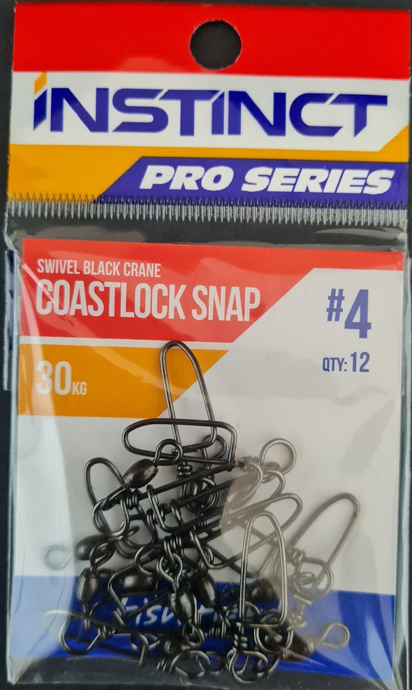 Instinct Pro Swivel Ball Bearing Coastlock Snap
